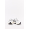 ASICS WHITE IVORY GEL NIMBUS 101 SNEAKERS